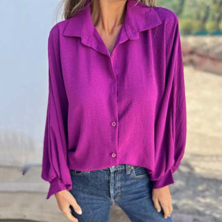 Elysa - Elegant Button-Up Blouse